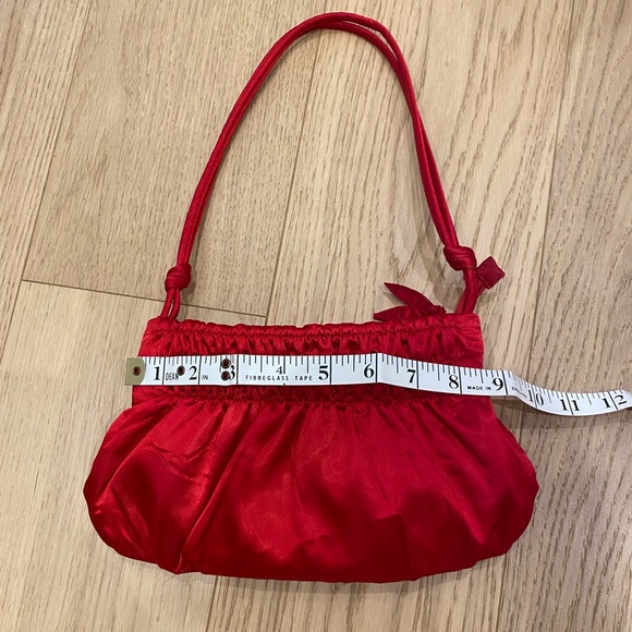 Vintage Frangi Red Shoulder Bag - Picture 8 of 9